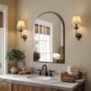 d918cae4-0f11-4296-b44a-f2deb71414be.jpg Bathroom Wall Mirror, Metal Frame Vanity Mirror For Bedroom, Entryway, Living Room