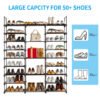 da02a483-c7bf-4655-ab72-0340a28d3ea1.jpg 3 Rows And 9 Layers With Hooks Can Hold 50 Pairs Of Shoe Racks