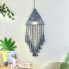 dc544628-5ffb-4010-96bc-bb0e7eff5cf8.jpg Handwoven Home Decor Triangle Dream Catcher Pendant