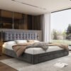 Upholstered Bed,Super King Size Bed-6ft180x200cm