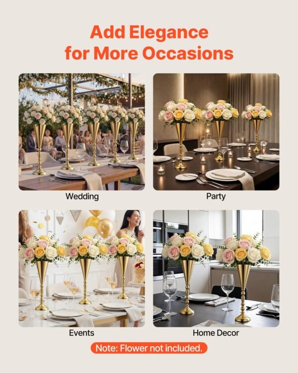 20 PCS Wedding Flower Vase,