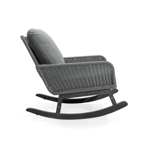 e1fdfbb4-ad36-4eef-91a4-ecab20ef9398.jpg Contemporary Minimalist Ivory Wicker Rocking Chair With Soft Polyester Cushions And Durable Wooden Frame,
