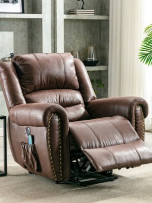 e514acb9-09c3-4ea4-aa6a-f0768e5b3cca.jpg Massage Chair Heavy Duty Electric Faux Leather Reclining Chairs With USB Port And 2 Side Pockets