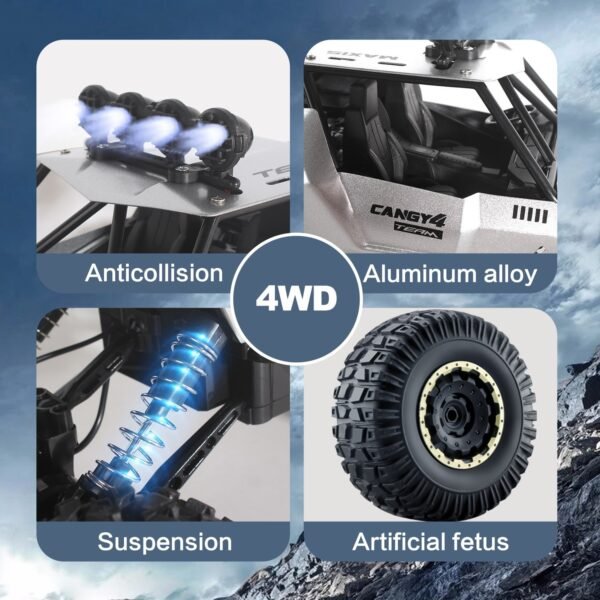 XL Large Remote Control RC Cars Big Wheel Car Monster Truck 4WD Kid Toy Electric