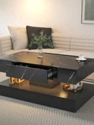 6.93IN High LED Coffee Table