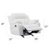 eddde3d8-469f-485a-b4be-9b0a08af9714.jpg Elegant White Recliner With Padded Arms
