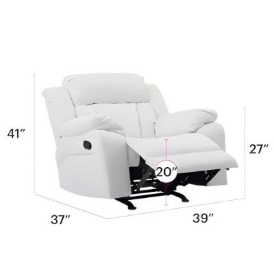 eddde3d8-469f-485a-b4be-9b0a08af9714.jpg Elegant White Recliner With Padded Arms