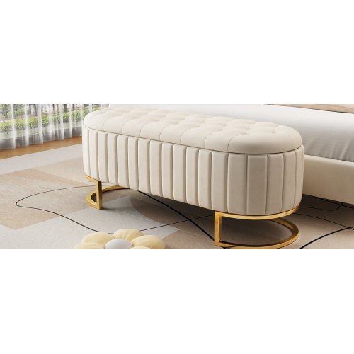 f257c322-85be-4220-84fd-2a825140fc39.jpg Elegant Fabric Velvet Storage Footstool