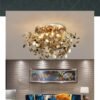 Living Room Showcase Bar Tree Blade Chandelier