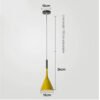 Nordic Minimalism Aluminum Horn Chandelier Restaurant Bar Lamp