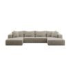 Oversized Sponge Cloud Sofa,Modern Upholstered Sectional Sofa Couch Set