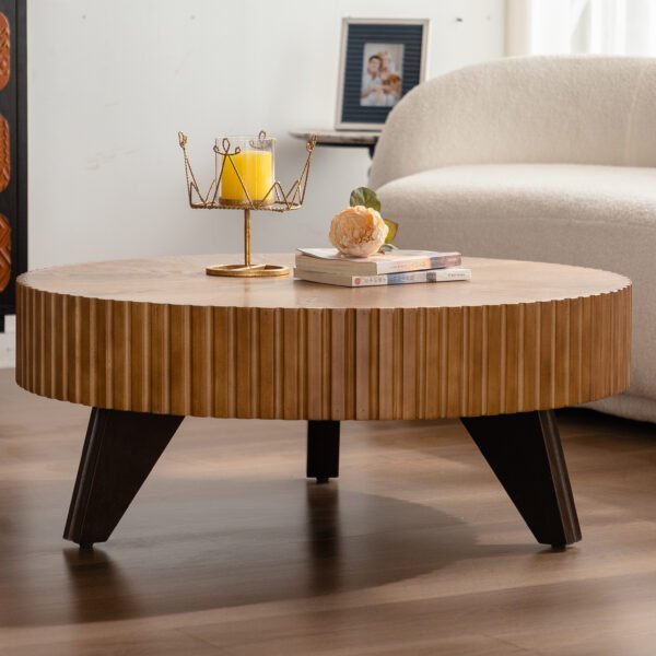 35.4 Round Retro Coffee Table