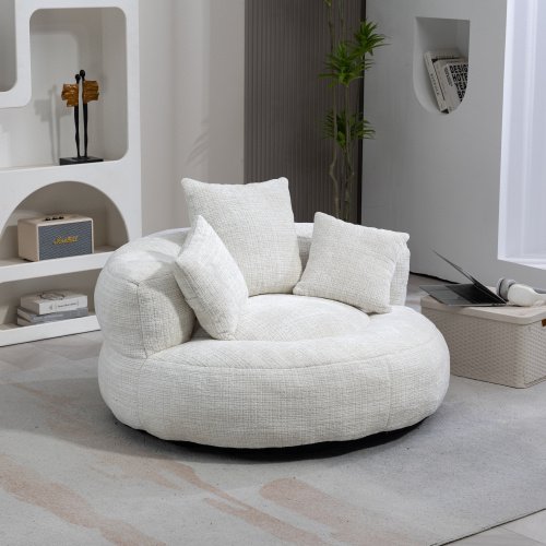 COOLMORE Lazy Sofa Durable Comfort Lounger High Back Bean Bag Chair Couch