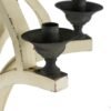 6 - Light Wood Chandelier With Adjustable Chain , Bulb Not Included