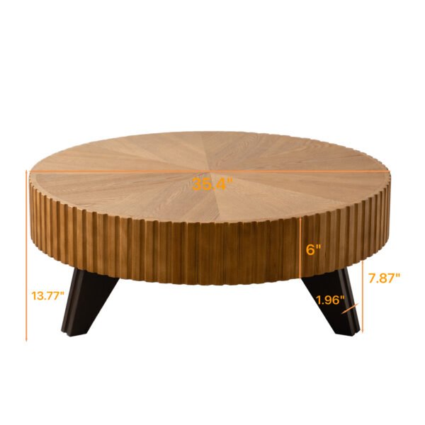 35.4 Round Retro Coffee Table