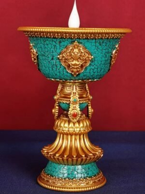 Charging Butter Lamp Electronic Domestic Buddha Worship Smoke-free