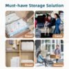 372ec461-d9d2-4393-96a4-3ca0ca6cf0c6.jpg Eco-Friendly Clothes And Bedding Space-Saving Compression Bags, 4 Medium Bags, 4 Large Bags, 2 Extra Large Bags With Pump