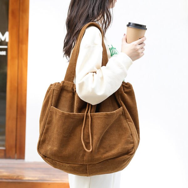 c9b2d565-3568-45cc-a21d-24bb96c69068.jpg Ins Corduroy Shoulder Bags Drawstring Multi-pocket Handbag Women Underarm Bags