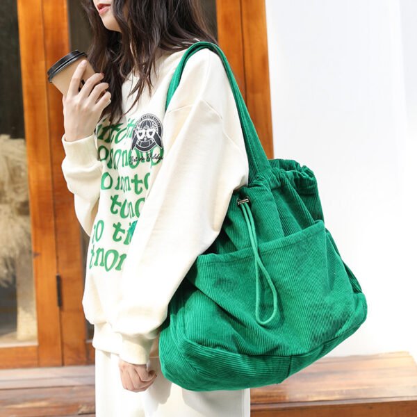 e75bc3c9-3e4a-4619-b707-1db2e3787db2.jpg Ins Corduroy Shoulder Bags Drawstring Multi-pocket Handbag Women Underarm Bags